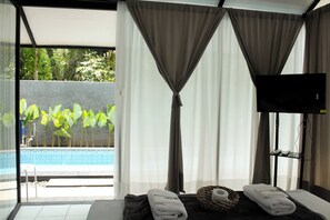 Villa, 2 Bedrooms, Private Pool, Pool View | View from room - Niti Bhumi Villa (Borobudur)