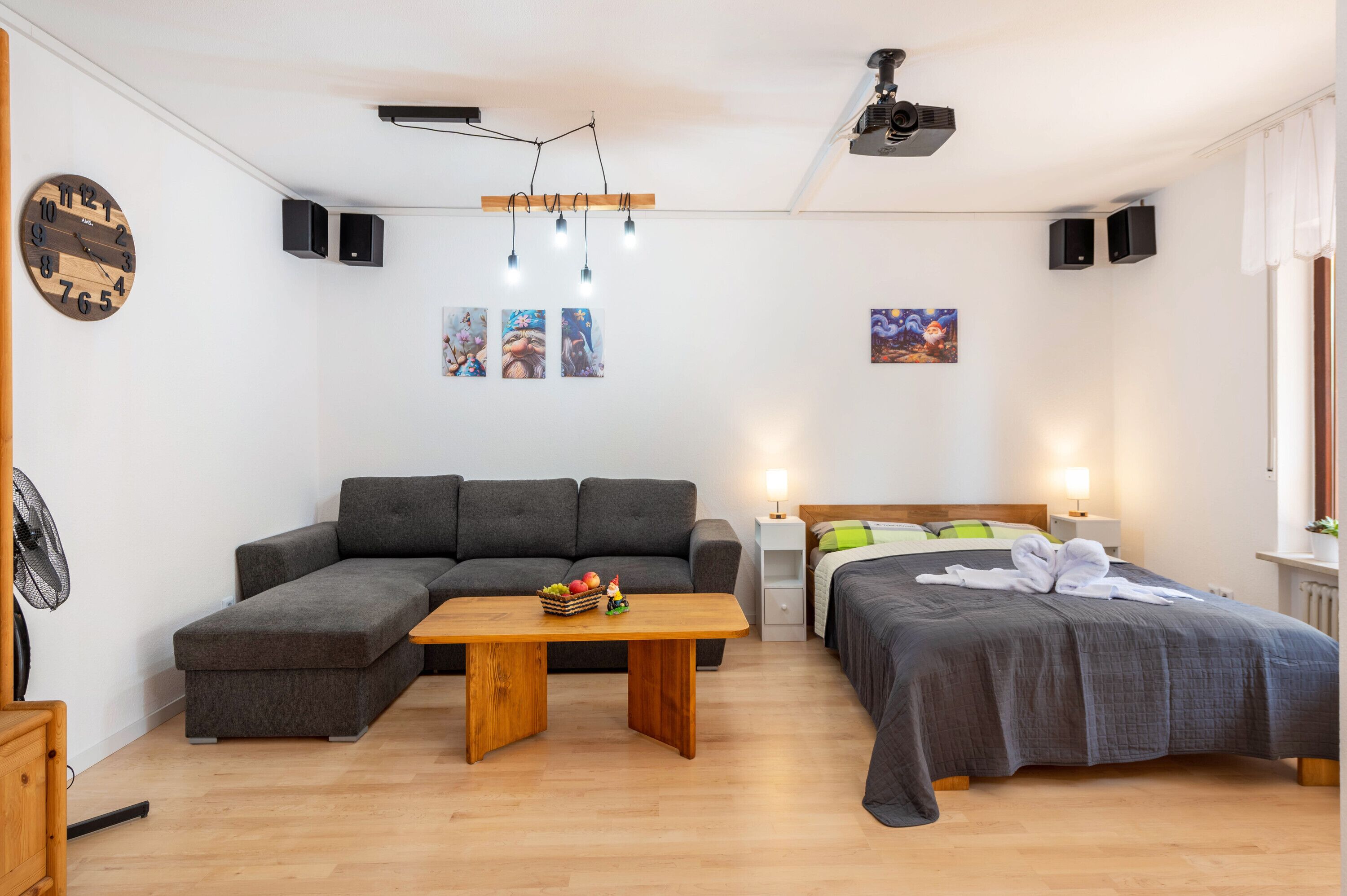 1 sovrum, strykjärn/strykbräda, gratis wi-fi och sängkläder