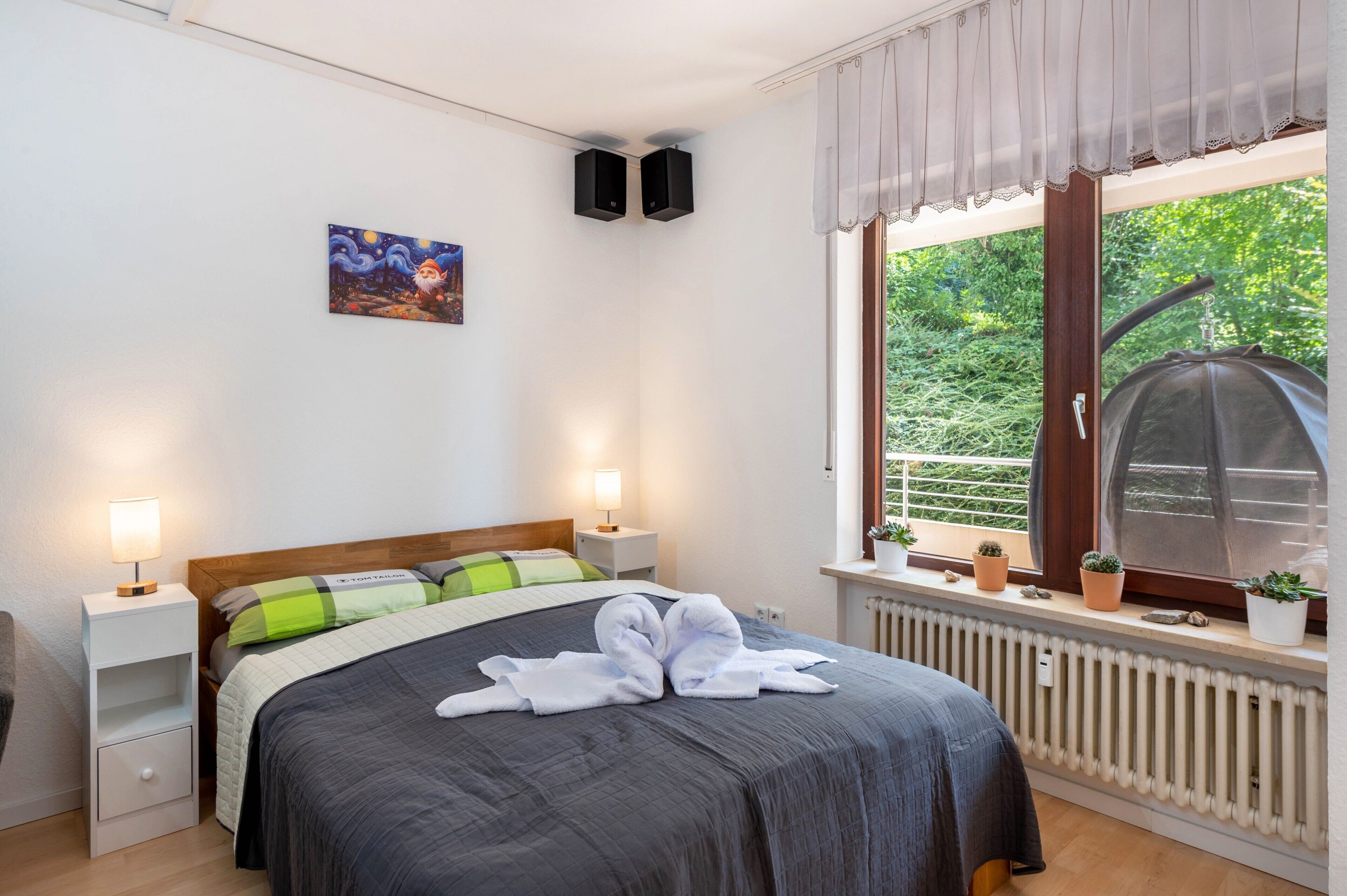 1 Schlafzimmer, Bügeleisen/Bügelbrett, kostenloses WLAN, Bettwäsche