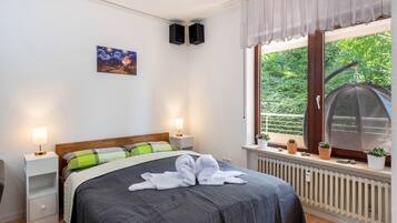 1 Schlafzimmer, Bügeleisen/Bügelbrett, kostenloses WLAN, Bettwäsche