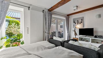 1 Schlafzimmer, Bügeleisen/Bügelbrett, kostenloses WLAN, Bettwäsche