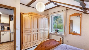 1 chambre, Wi-Fi gratuit, draps fournis