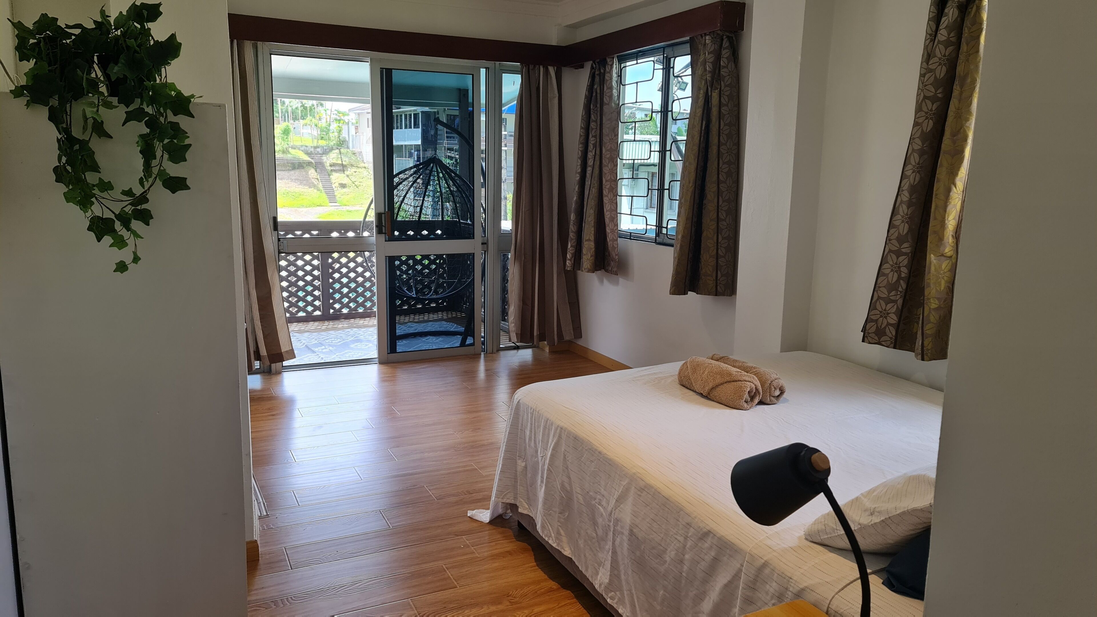 Family Apartment, 3 Bedrooms, Pool Access, Ground Floor | Select Comfort beds, individually decorated, individually furnished