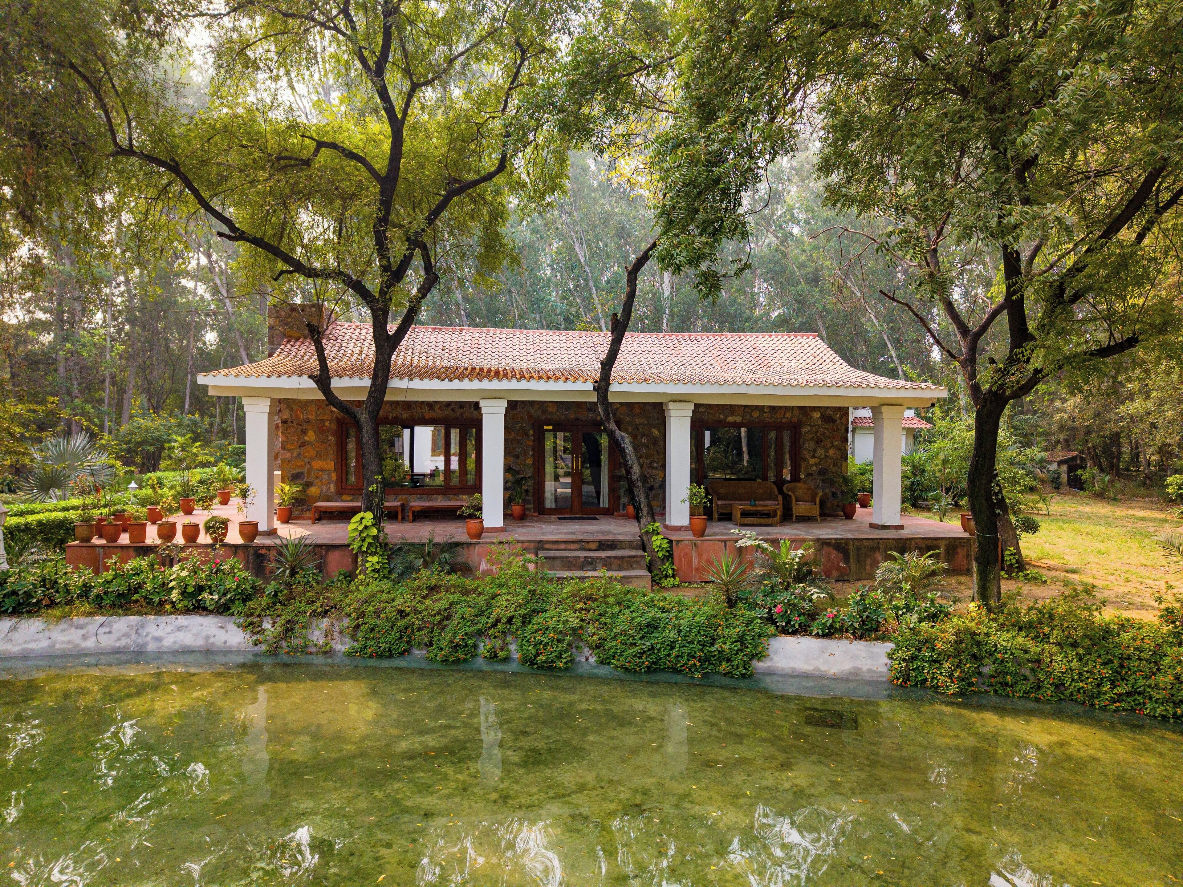 Fachada de la propiedad