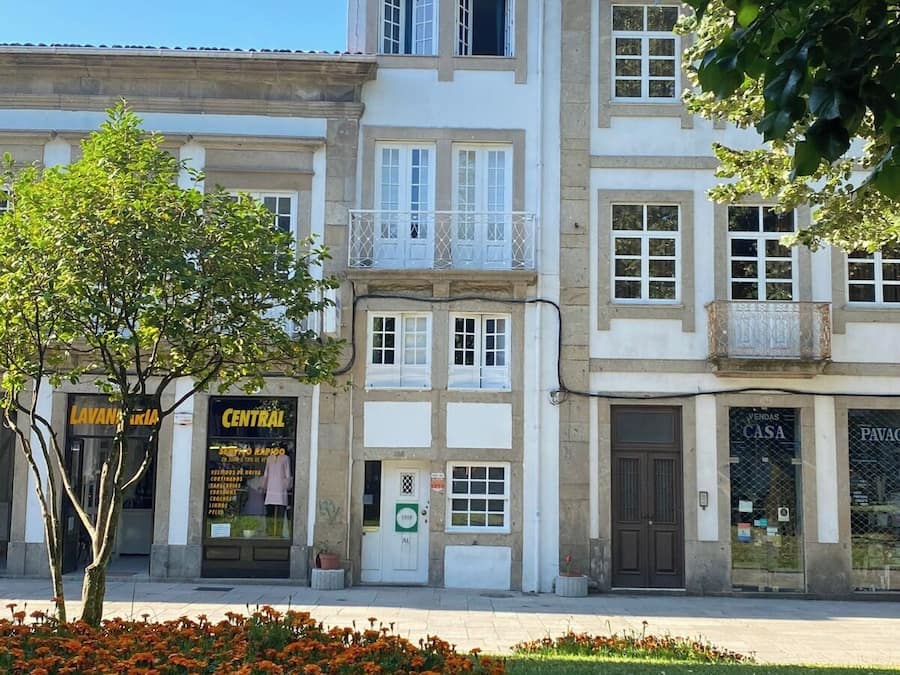 Fachada da propriedade