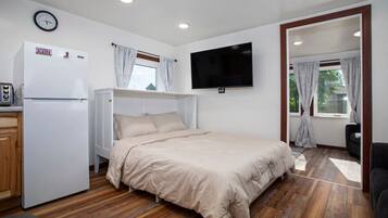 1 chambre, fer et planche Ă repasser, Wi-Fi, draps fournis