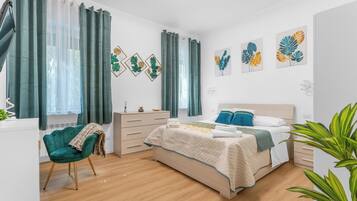 1 chambre, fer et planche Ă repasser, lit parapluie, Wi-Fi gratuit