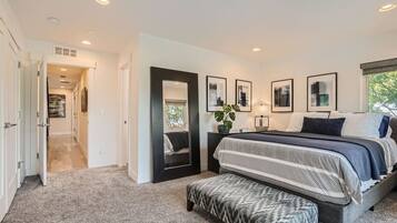 3 slaapkamers, een bureau, wifi