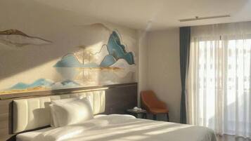 Phòng đơn Executive, quang cảnh hồ bơi | Bàn, truy cập Internet không dây miễn phí