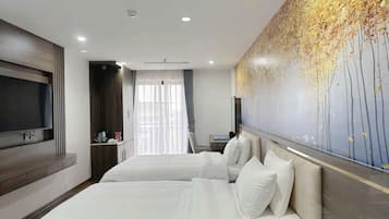 Kahden hengen standard-huone | Työpöytä, ilmainen Wi-Fi