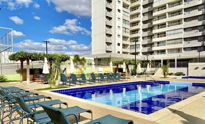 Apartment | Pool - Maginific Paradise Apart Hotel (Caldas Novas)