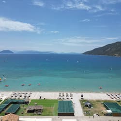 Beach nearby, white sand