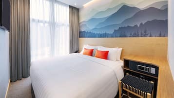 Coffres-forts dans les chambres, chambres insonorisées, Wi-Fi gratuit