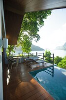 Signature Villa, Private Pool, Ocean View | Terrace/patio