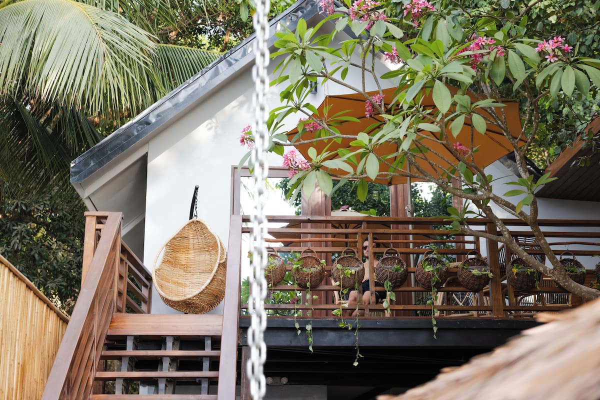 Comfort villa, uitzicht op strand | 1 slaapkamer, lakens van Egyptisch katoen, luxe beddengoed