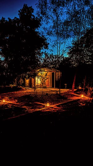 Fassade der Unterkunft