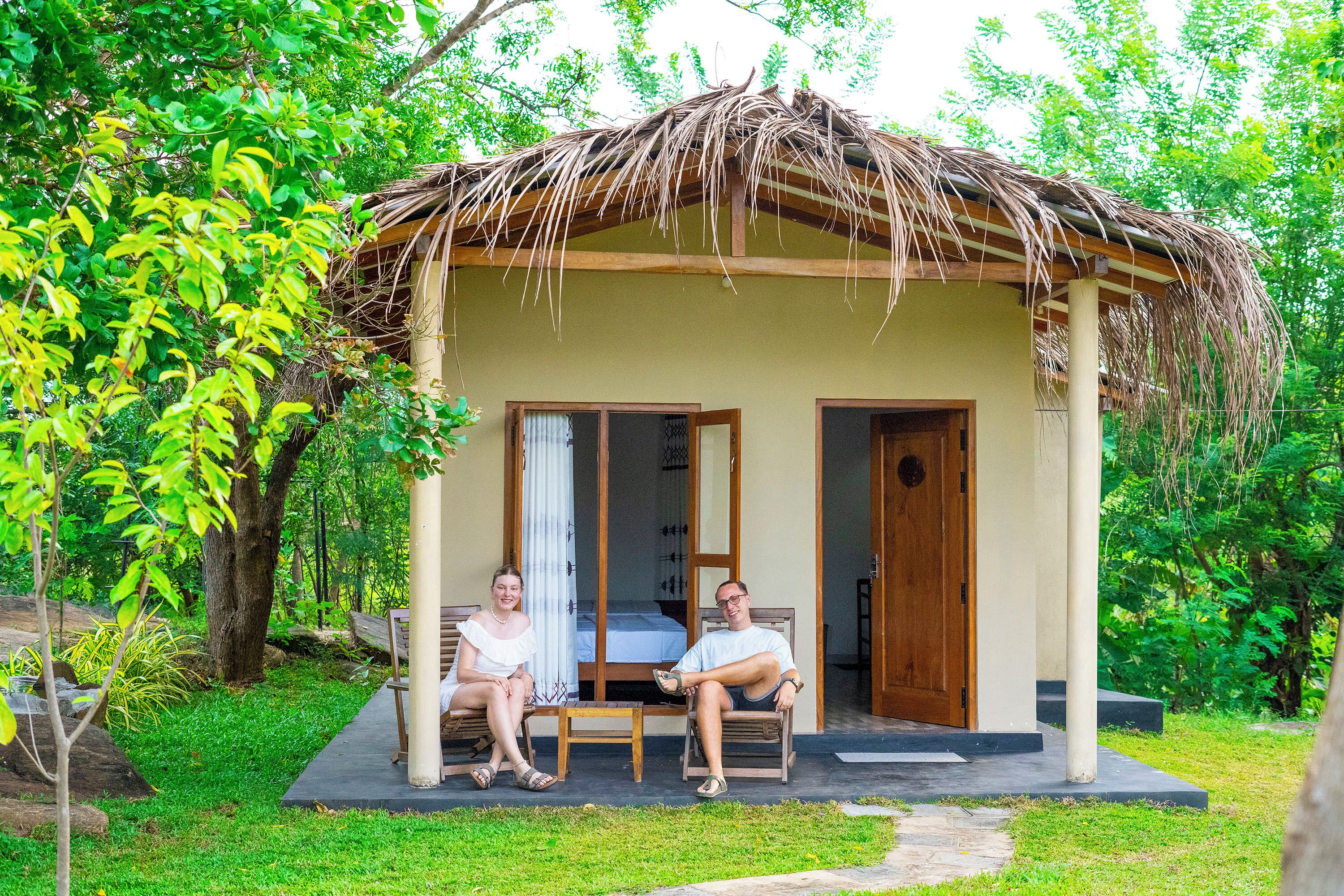 Façade de l’hébergement