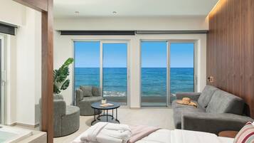 Superior Suite, Hot Tub, Oceanfront | Beach/ocean view