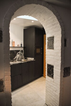 Shower, hair dryer, towels, soap - Petite Maison Cocoon au Centre de Tournai, Idéal Pour un Couple (Tournai)