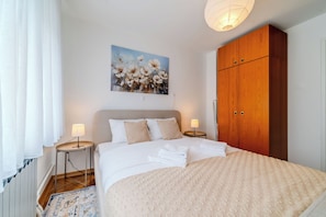 Family Apartment, 2 Bedrooms, Terrace (Family Friendly Apartment With) | 2 bedrooms, in-room safe, laptop workspace, iron/ironing board
