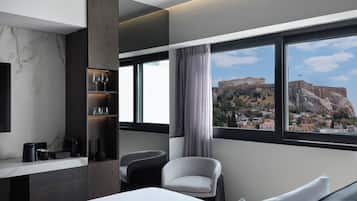 1 habitación, minibar, caja de seguridad en la habitación y escritorio