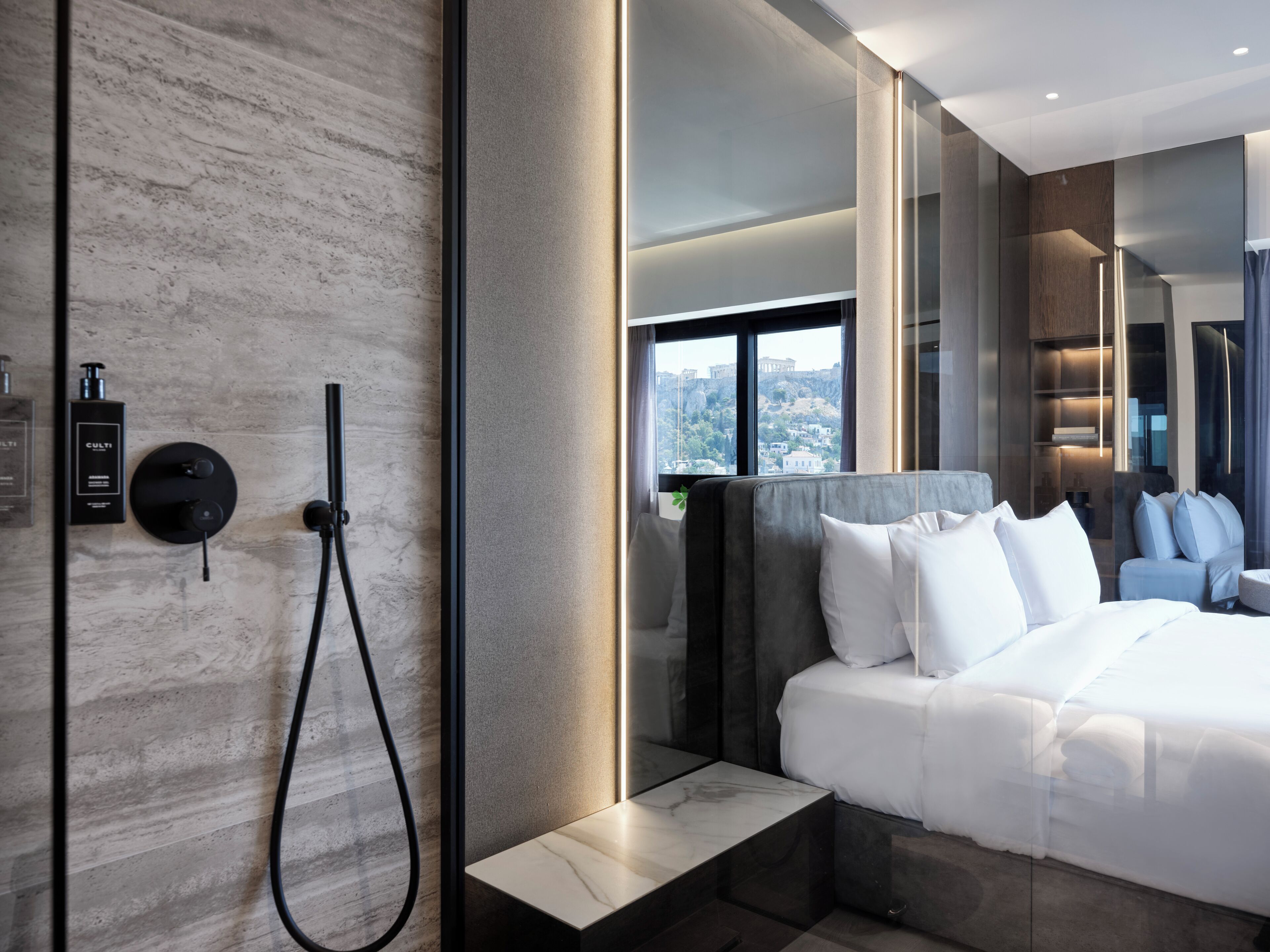 Free toiletries, hair dryer, bathrobes, slippers