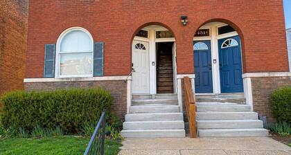 St. Louis 1BR Apartment w/ Fenced Backyard, On-Site Laundry & Pet-Friendly