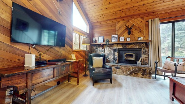 Smart-TV, Kamin, DVD-Player