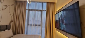 아파트 | 3 개의 침실, 다리미/다리미판, 무료 WiFi, 침대 시트