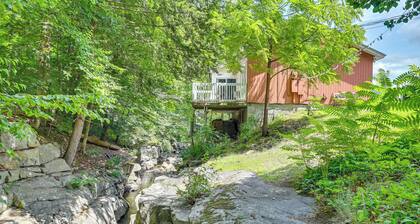 Lake George Retreat w/ Private Deck + Water Views!
