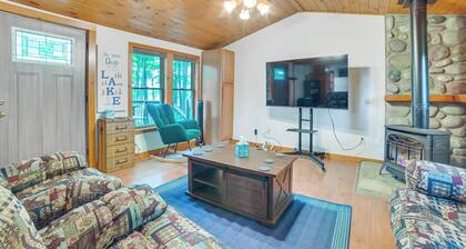 Rustic Michigan Lakeside Cabin w/ Private Dock!