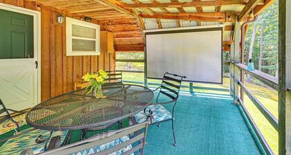 5 Mi to Cave Run Lake: Wellington Cabin w/ Deck!