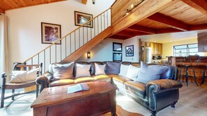 Condo, 2 Bedrooms | Living area | Smart TV - Snowflower #75 3 Bedroom Condo by RedAwning (Mammoth Lakes)