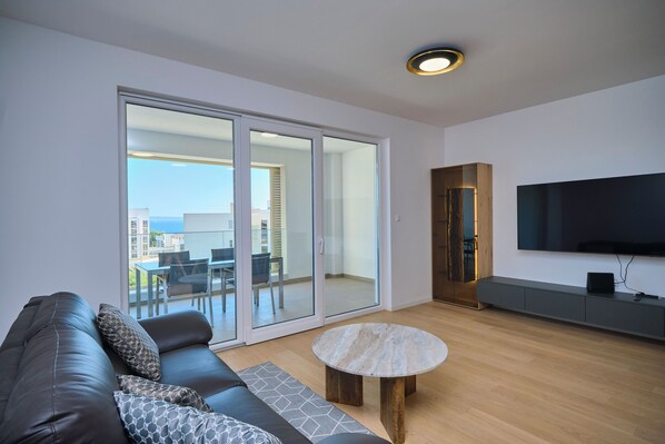Apartment, Balcony, Sea View | Living area - Tropic Night Apartment by Litto (Split)