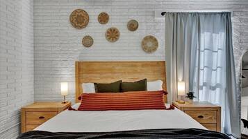 2 chambres, fer et planche à repasser, Wi-Fi, draps fournis