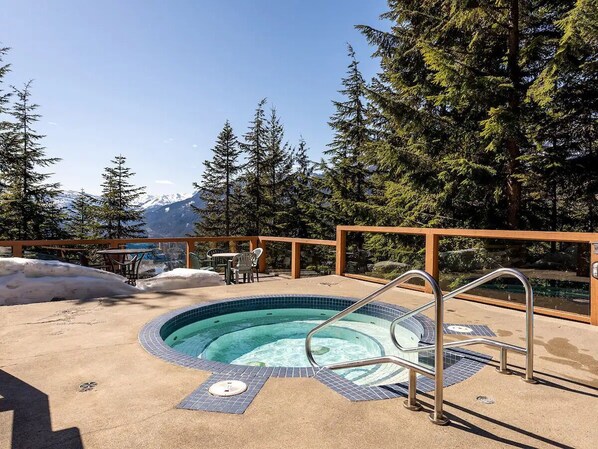 룸, 산 전망 | 전용 스파 욕조