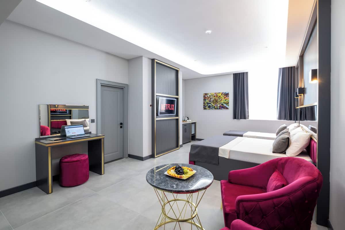 Junior Double or Twin Room | Meja, Wi-fi percuma