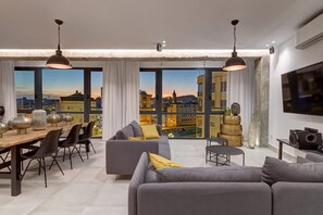 Aparment Tribuna | Living area | Flat-screen TV