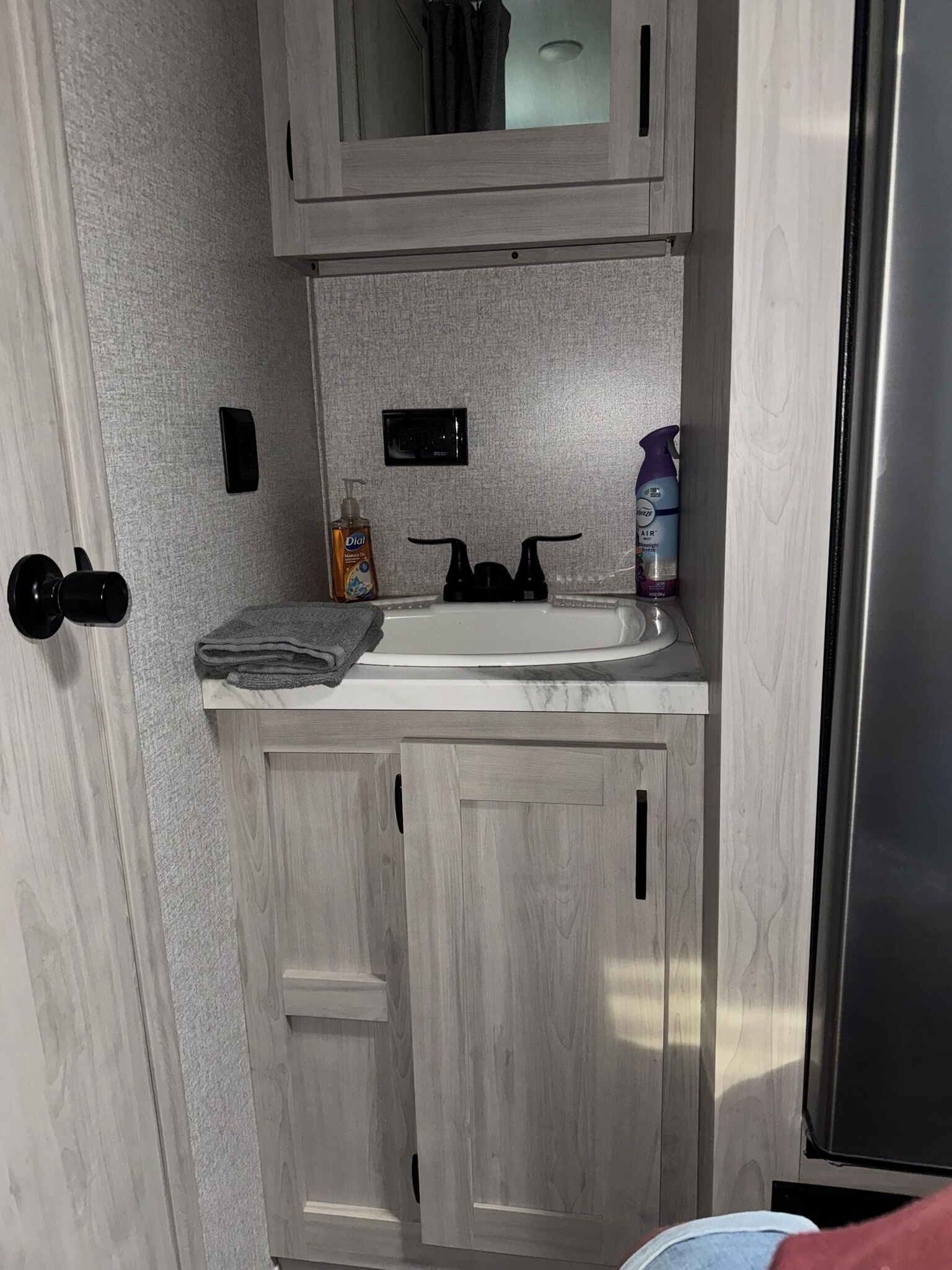 Updated RV with AC in charming Holly Beach, LA walking distance to the beach