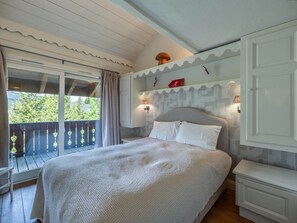 4 bedrooms, free WiFi, bed sheets - Duplex for 8 with sauna and parking in Méribel (Méribel)