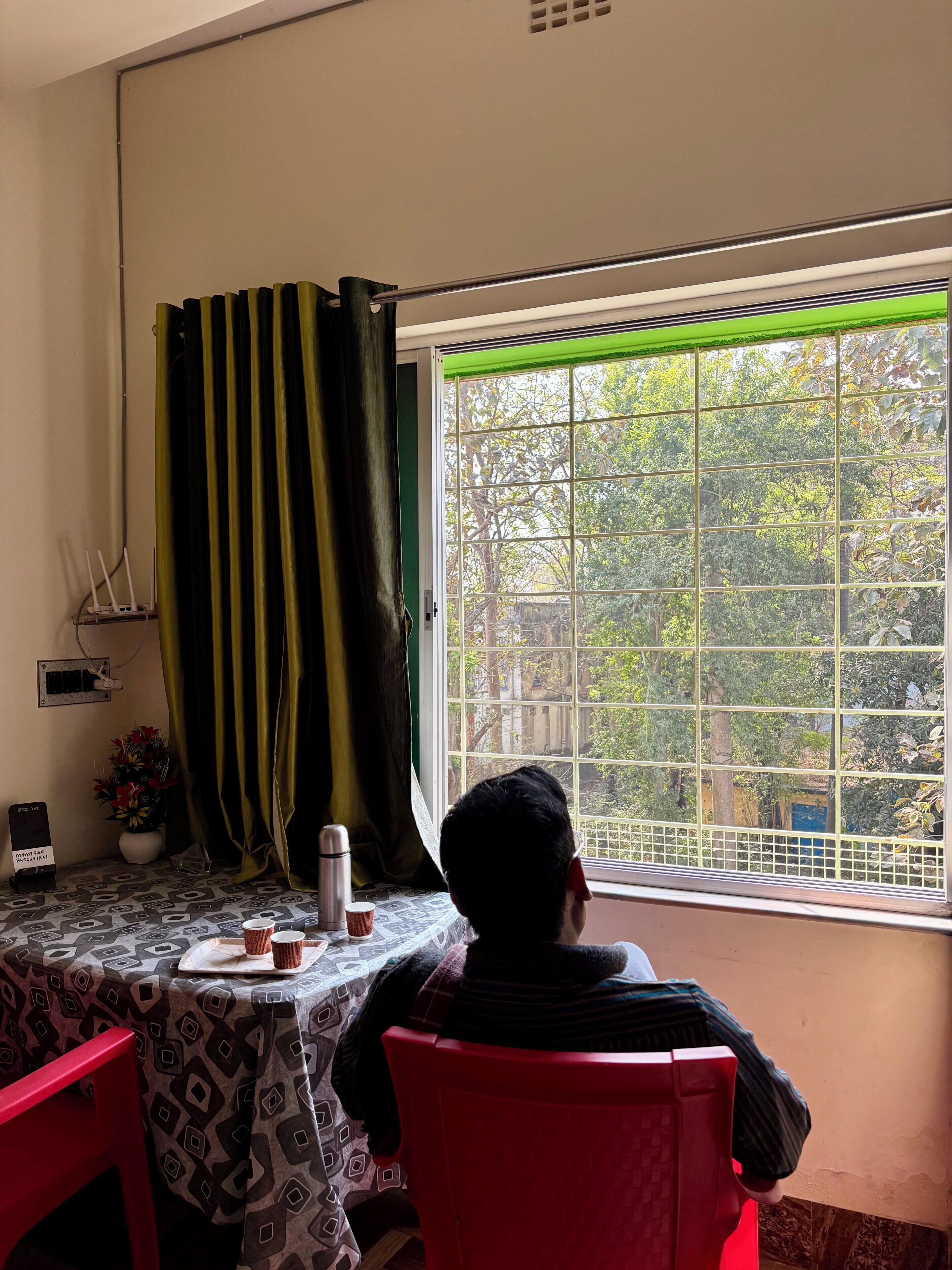 Espacio para trabajar con laptop 