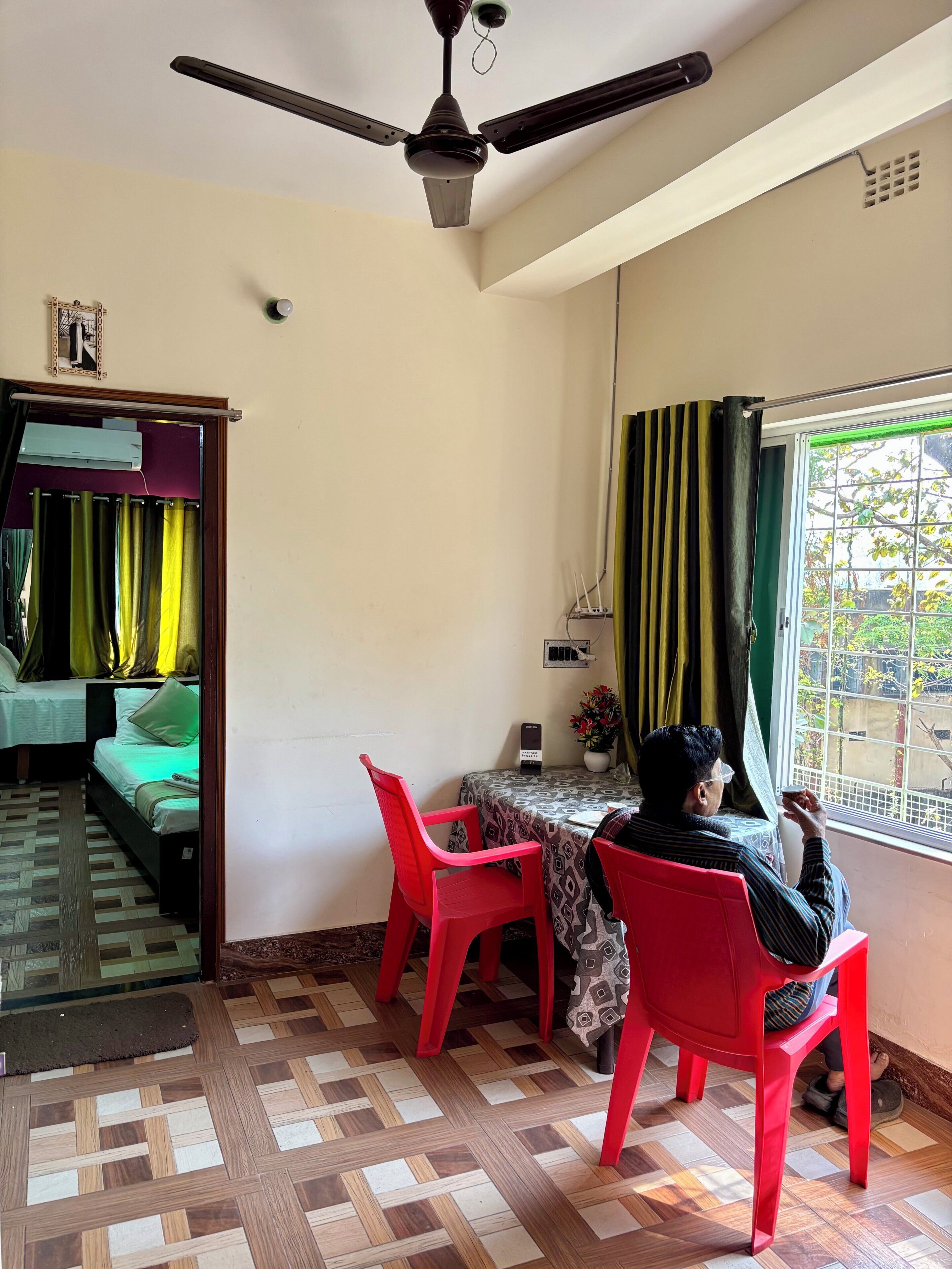 Espacio para trabajar con laptop 