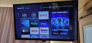 Television - Dog friendly, peaceful 1 BR cottage w/ BA, AC on beautiful Lake Hodges (Escondido)