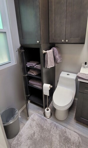 Hair dryer, towels, soap, shampoo - Dog friendly, peaceful 1 BR cottage w/ BA, AC on beautiful Lake Hodges (Escondido)