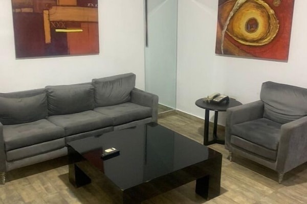 Desk, laptop workspace, free WiFi