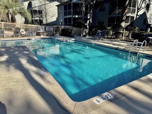 Pool - Pet Friendly 3 Bed 3 Bath #3 Ocean Breeze Villa (Hilton Head Island)
