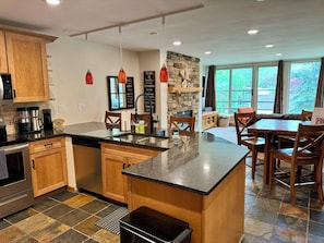 Fridge, microwave, oven, stovetop - Pride’s Den–Family Comfort & Relaxation Lic#026188 (Vail)