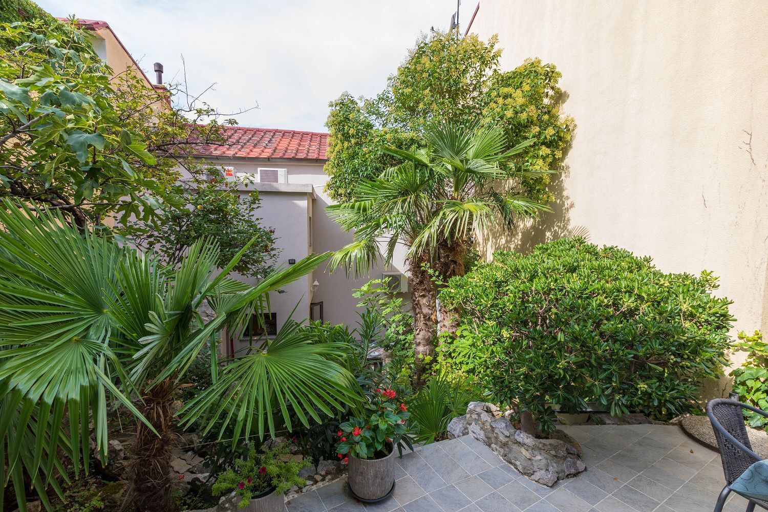 Enceinte de l’hébergement