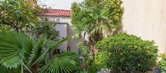 Just 100 metres to the sandy beach from this holiday home just for you alone