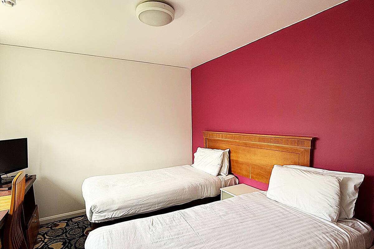 Chambre avec lits jumeaux | 1 chambre, draps fournis